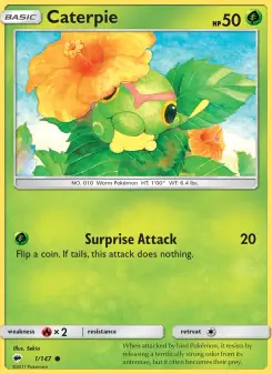 Caterpie (Burning Shadows 1/147)