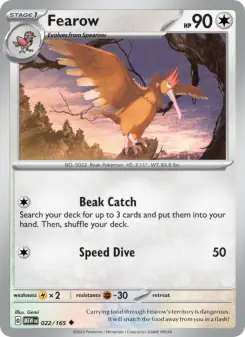 Fearow (151 022/165)