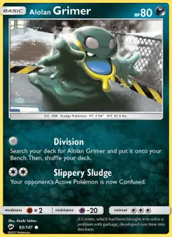 Alolan Grimer (Burning Shadows 83/147)