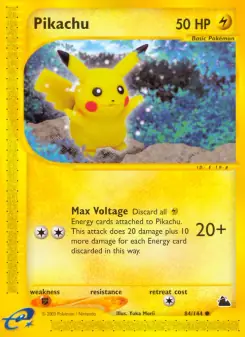 Pikachu (Skyridge 84/144)