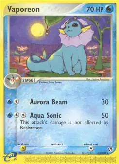 Vaporeon (Sandstorm 25/100)