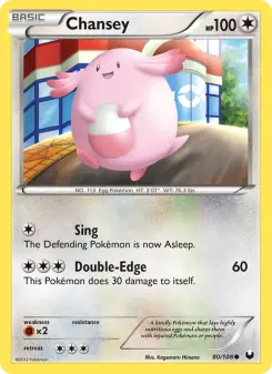 Chansey (Dark Explorers 80/108)