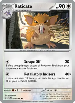 Raticate (Perfect Order 061/88)