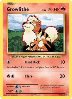 Growlithe (Evolutions 17/108)