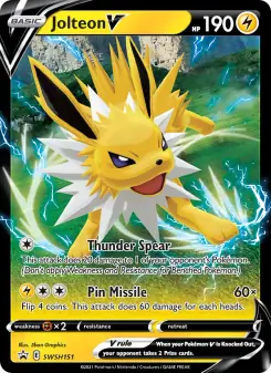 Jolteon V (SWSH Black Star Promos SWSH151)