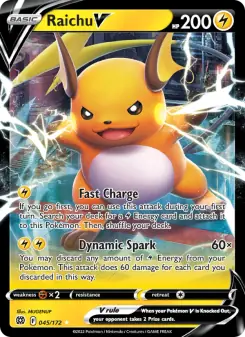 Raichu V (Brilliant Stars 045/172)