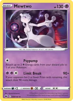 Mewtwo (Crown Zenith 059/159)