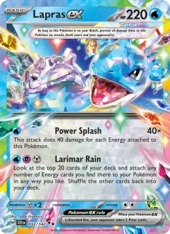 Lapras ex (Stellar Crown 032/142)