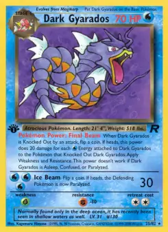 Dark Gyarados (Team Rocket 25/82)