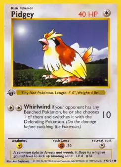 Pidgey (Base Set 57/102)