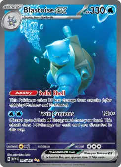 Blastoise ex (151 200/165)