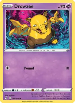 Drowzee (Evolving Skies 61/203)