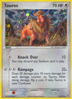 Tauros (FireRed & LeafGreen 16/112)