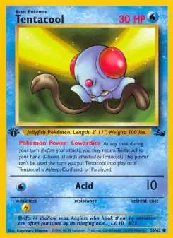 Tentacool (Fossil 56/62)