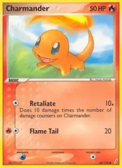 Charmander (Crystal Guardians 48/100)