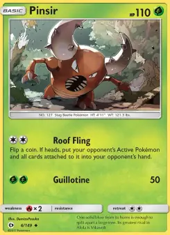 Pinsir (Sun & Moon 6/149)