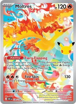 Moltres (30th Celebration 130/128)