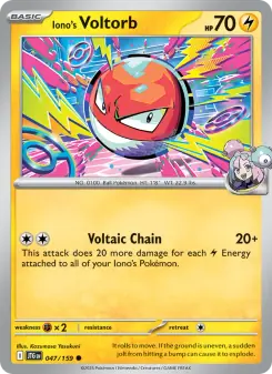 Iono's Voltorb (Journey Together 047/159)