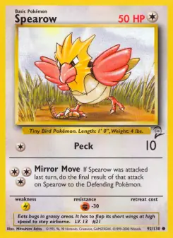 Spearow (Base Set 2 92/130)