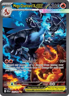 Mega Charizard X ex (Phantasmal Flames 125/94)