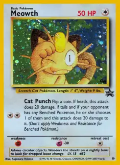 Meowth (Wizards Black Star Promos 10/53)