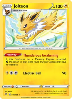 Jolteon (Vivid Voltage 47/185)