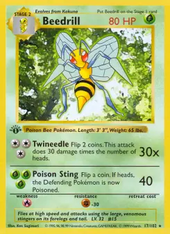 Beedrill (Base Set 17/102)