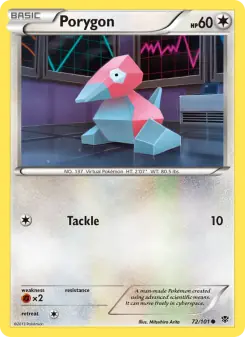 Porygon (Plasma Blast 72/101)