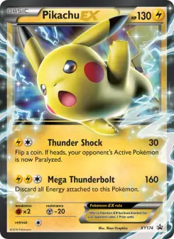 Pikachu-EX (XY Black Star Promos XY174)