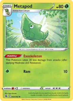 Metapod (Fusion Strike 2/264)