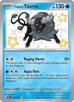 Paldean Tauros (Paldean Fates 120/91)