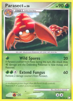 Parasect (Mysterious Treasures 58/123)