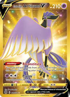 Galarian Articuno V (Brilliant Stars 181/172)