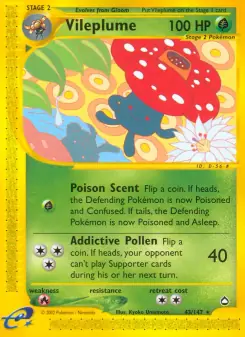 Vileplume (Aquapolis 43/147)