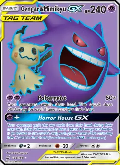 Gengar & Mimikyu GX (Team Up 164/181)
