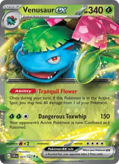 Venusaur ex (Stellar Crown 001/142)