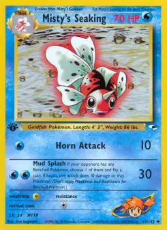 Misty's Seaking (Gym Heroes 55/132)