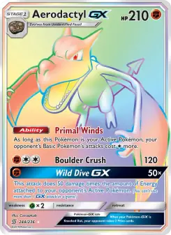 Aerodactyl GX (Unified Minds 244/236)