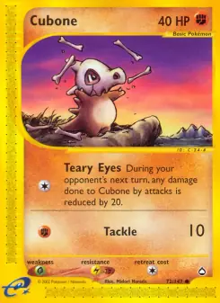 Cubone (Aquapolis 72/147)