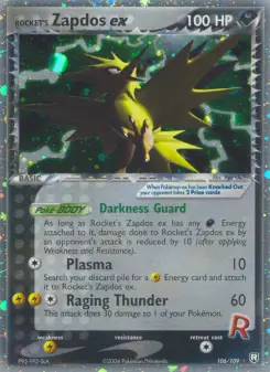 Rocket's Zapdos ex (Team Rocket Returns 106/109)