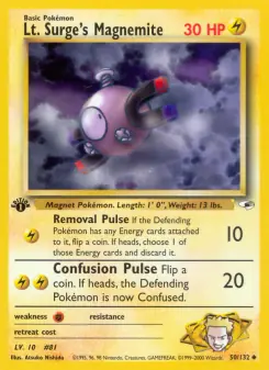 Lt. Surge's Magnemite (Gym Heroes 50/132)