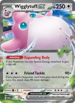 Wigglytuff ex (151 040/165)