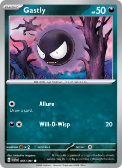 Gastly (Paldean Fates 055/91)