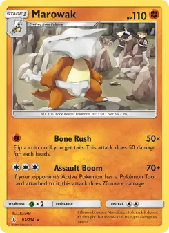 Marowak (Unbroken Bonds 91/214)