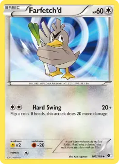 Farfetch’d (Boundaries Crossed 107/149)