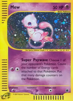 Mew (Expedition Base Set 19/165)