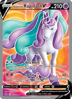 Galarian Rapidash V (Chilling Reign 167/198)