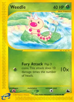 Weedle (Skyridge 114/144)