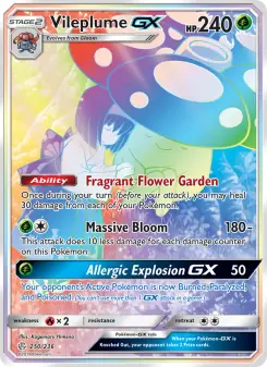 Vileplume GX (Cosmic Eclipse 250/236)