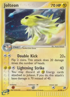 Jolteon (Sandstorm 6/100)